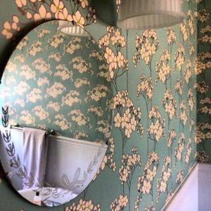 wallpaper bathroom